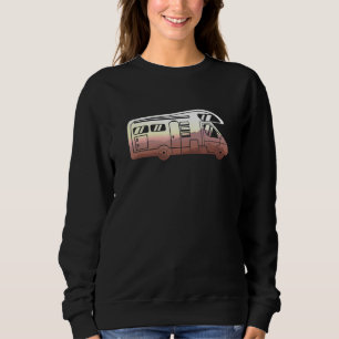 Camper Motorhome Camping Van Mobile Home Romantic T Shirt