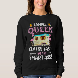 Camper Queen Classy Sassy och en bitter smart assy T Shirt