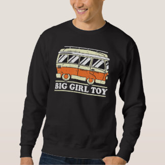 Camper Retro Big Girl Leksak Lång Ärmad Tröja