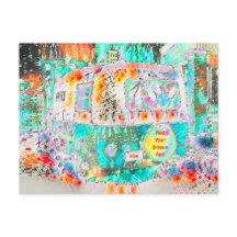 Camper Retro Hippie Groove och Vibe Pop Art