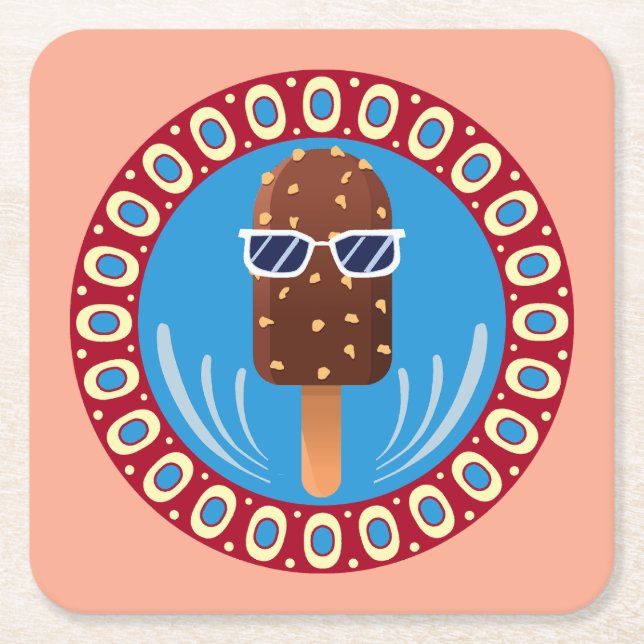 camper stuff underlägg papper kvadrat (Framsidan)