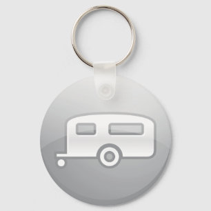 Camper Trailer Nyckelring