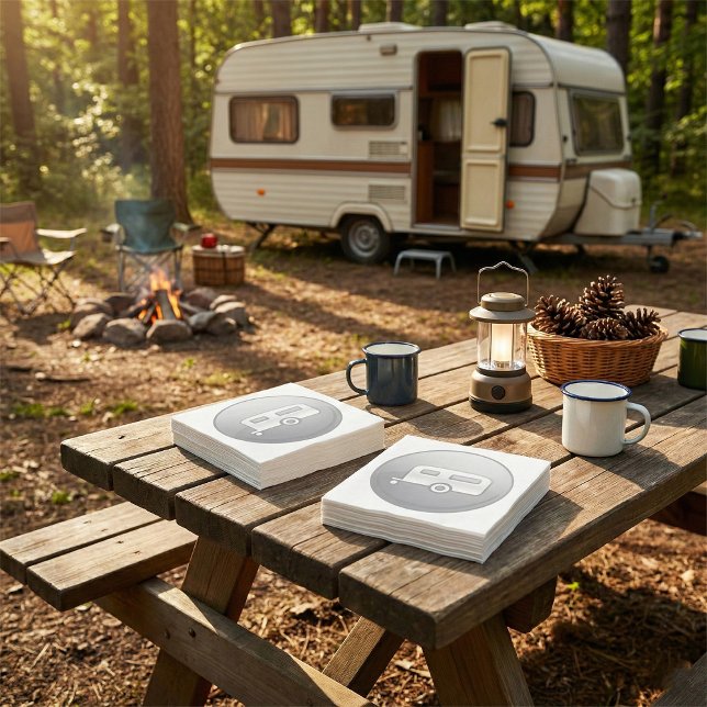 Camper Trailer Pappersservett (Skapare uppladdad)