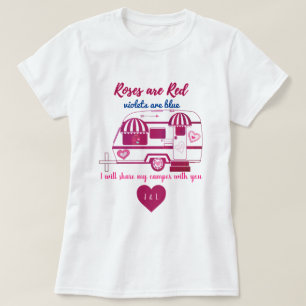 Camper Trailer Ro är Red Valentine T Shirt