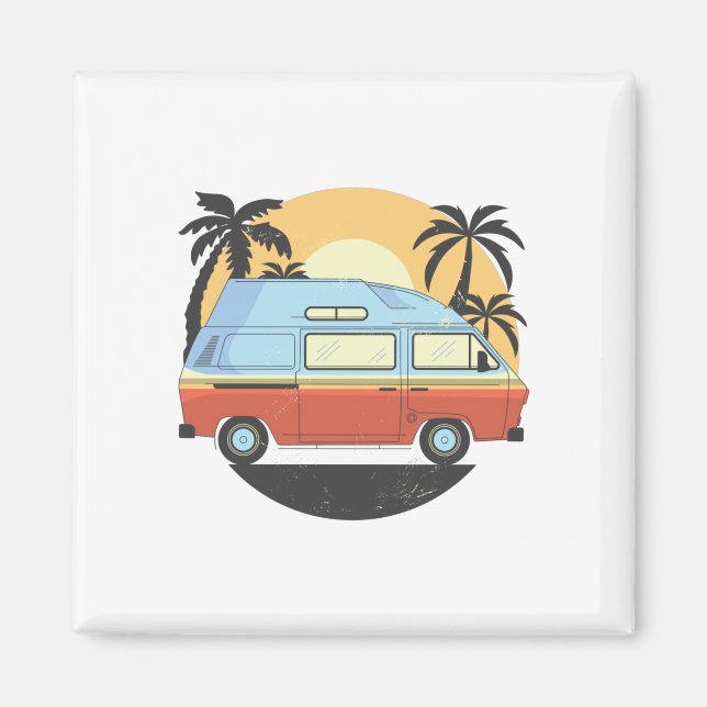 Camper Van Magnet (Framsidan)