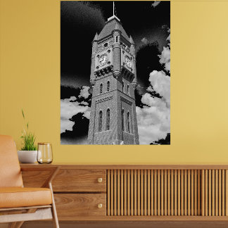 Camperdown Clock Tower Tidsförvarare Poster