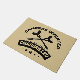 Campers Invented Chargrilled Funny Campfire Joke