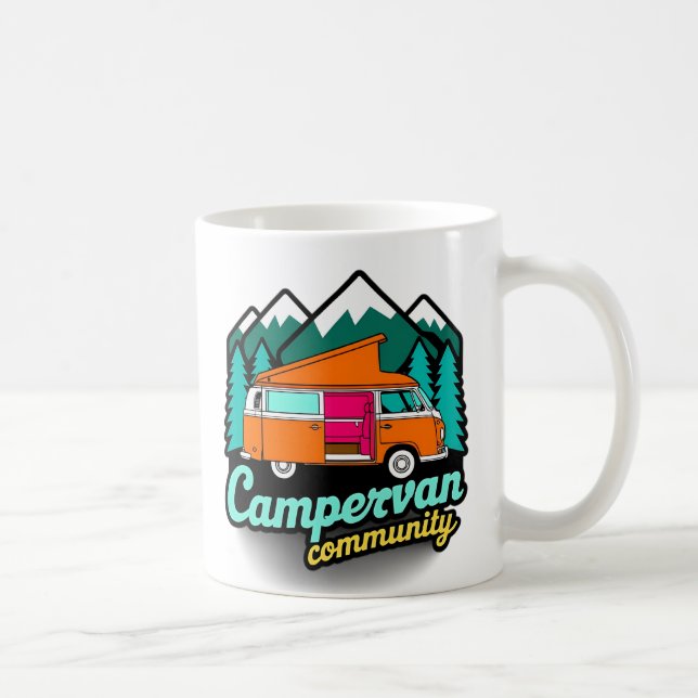 Campervan community kaffemugg (Höger)