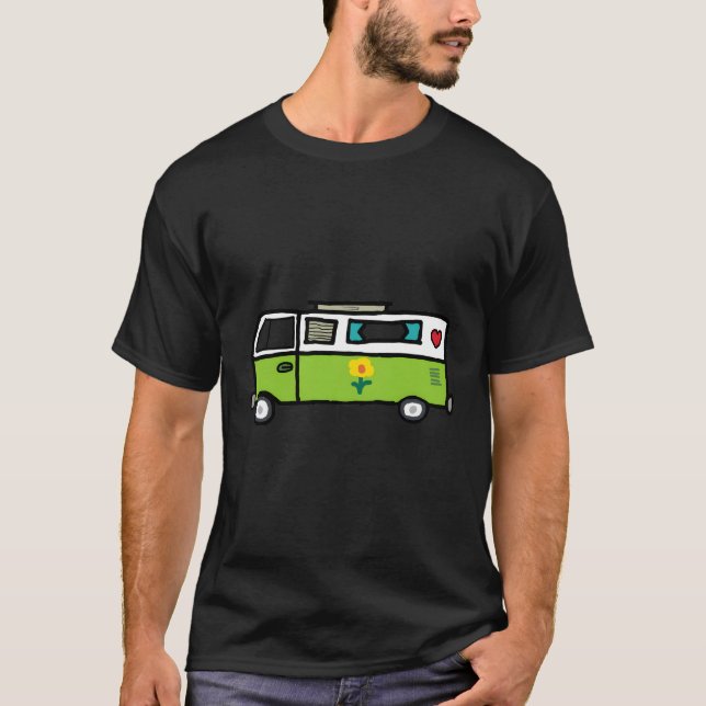 Campervan T Shirt (Framsida)