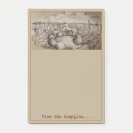 Campfire-Anteckningsblock Post-it Block