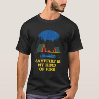 Campfire är min typ av brandsläckningsläger t shirt
