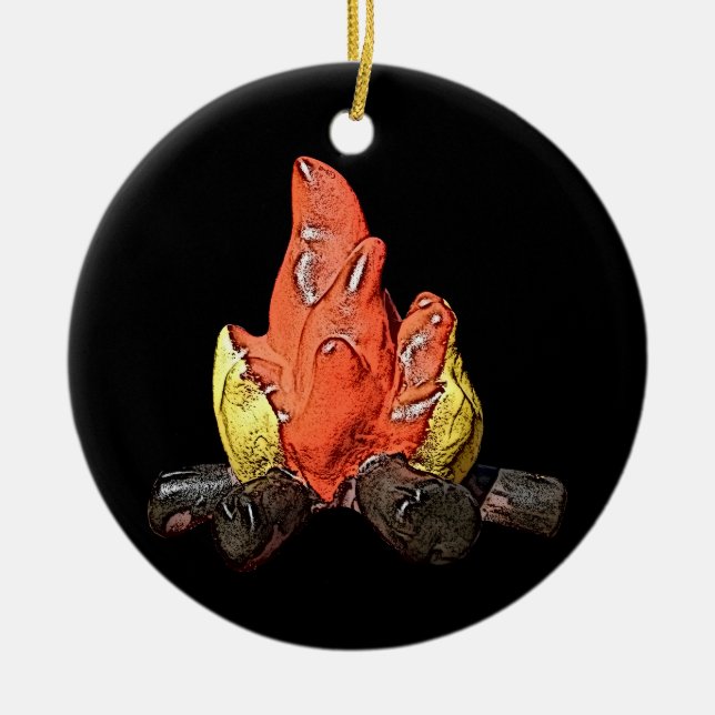 Campfire Burning Ornament (Framsidan)
