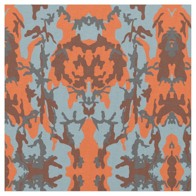 Campfire Camo militärkamouflage Armed Forces Tyg (Närbild)