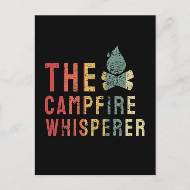 Campfire - Campfire Whisperer Vykort (Framsida)