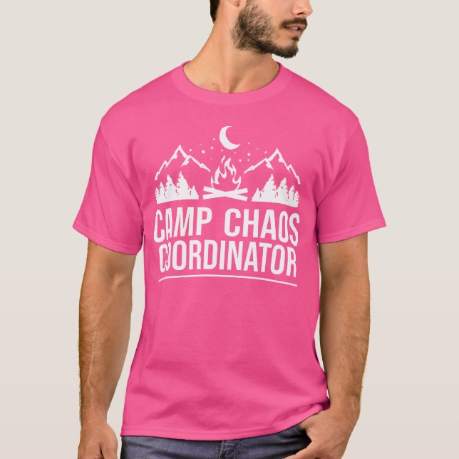 Campfire Camping Camper Shir - Camping Camper Shir T Shirt (Framsida)
