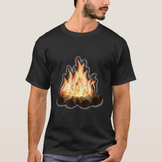 Campfire Camping T Shirt