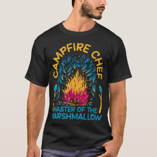 Campfire Chef Master Of The Marshmallow Vandring T Shirt