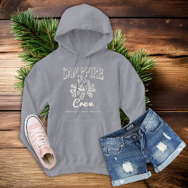 Campfire Crew Bridesmaid Camping Bachelorette T Shirt