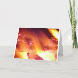 Campfire Helgdag Card Helgkort