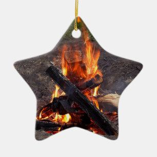 Campfire Julgransprydnad Keramik