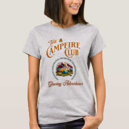 Campfire Klubb Camping utomhus T Shirt