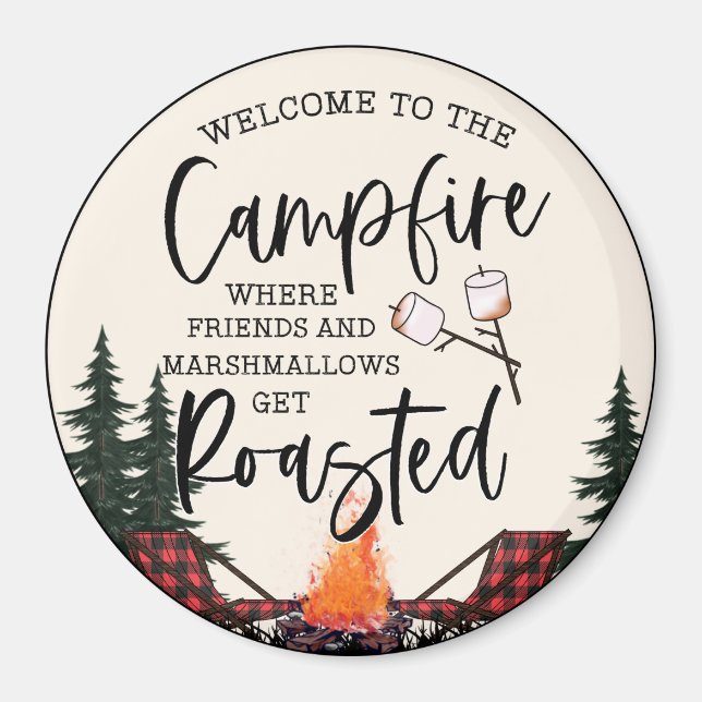 Campfire Magnet (Framsidan)