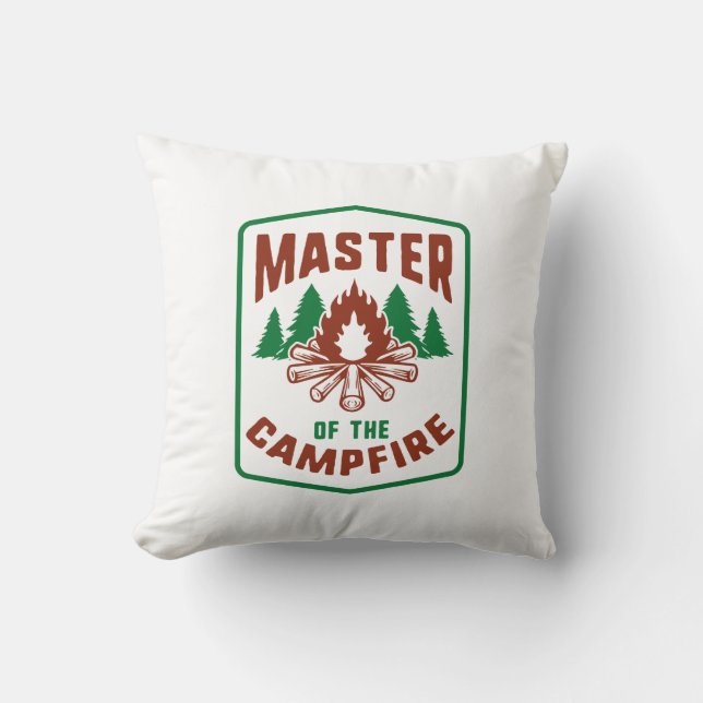 Campfire-mästare Kudde (Framsida)