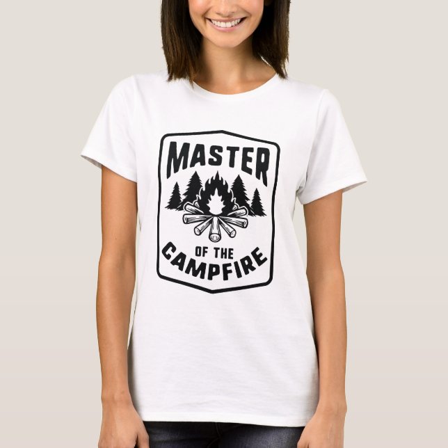 Campfire-mästare T Shirt (Framsida)
