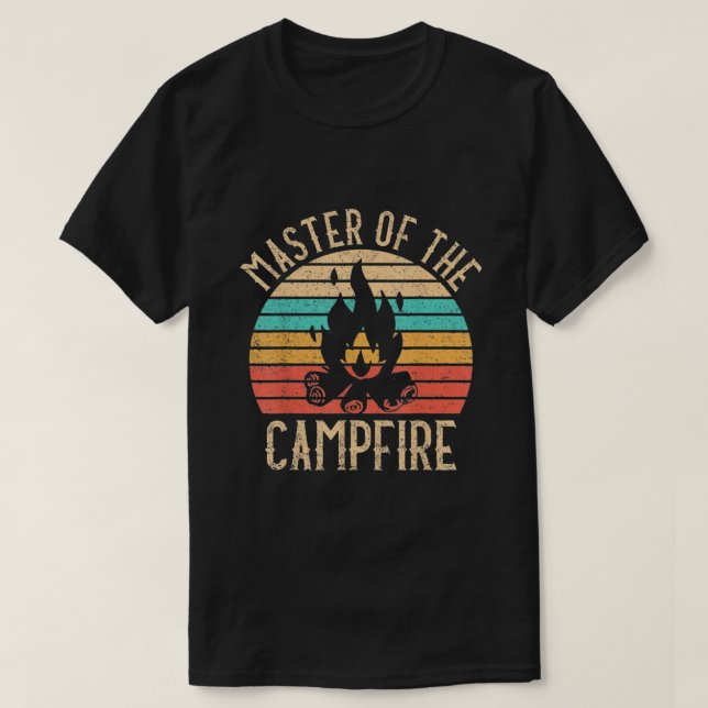 Campfire-mästare T Shirt (Design framsida)