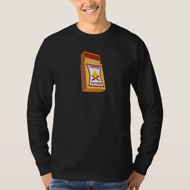 Campfire Matches T Shirt (Framsida)