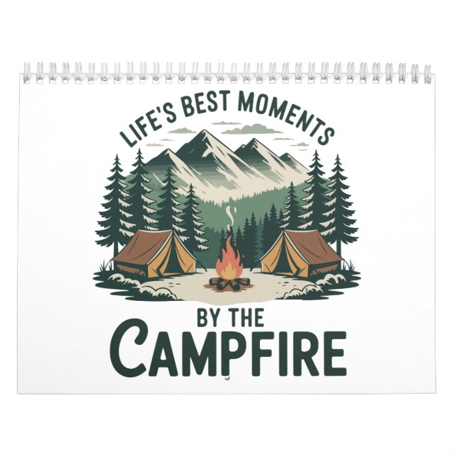 Campfire Moments Rustic Kalender (Omslag)