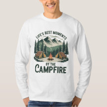 Campfire Moments Vintage Mountain Design Herrensk