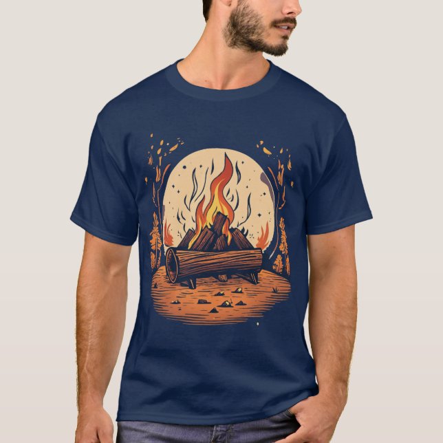 Campfire Nights T-Shirt (Framsida)