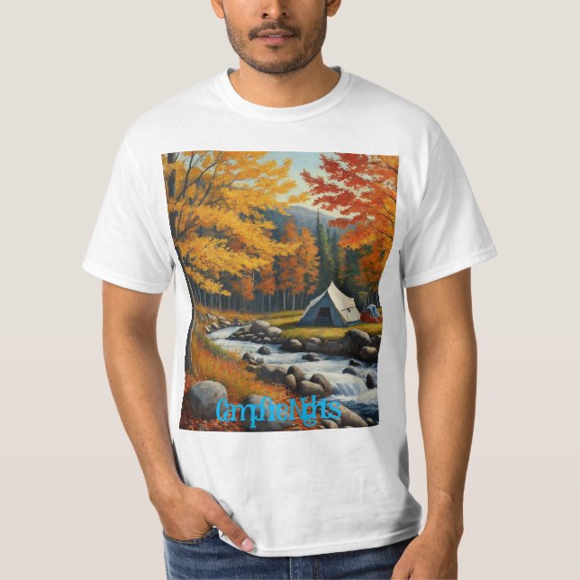 Campfire Nights T Shirt (Framsida)
