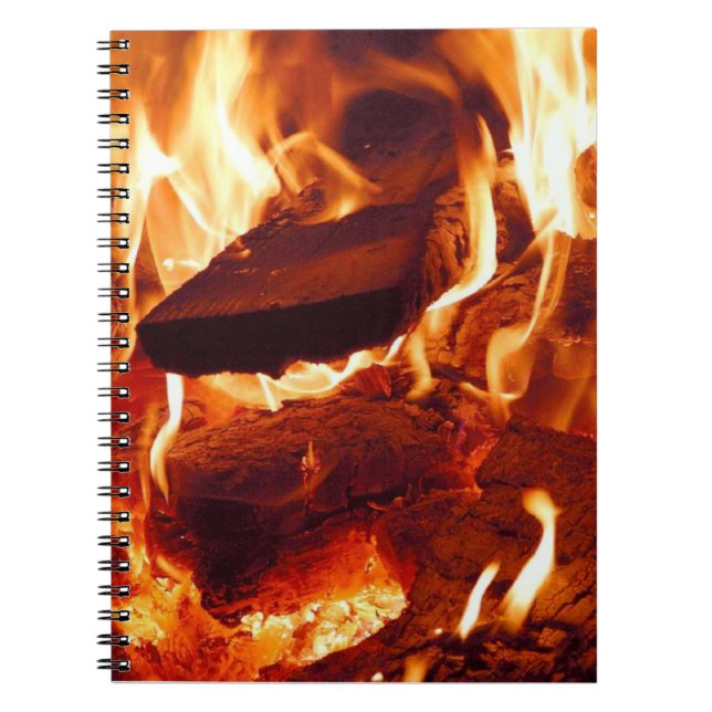 Campfire Notebook Anteckningsbok Med Spiral (Framsidan)