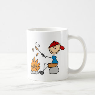 Campfire och varmkorvmugg kaffemugg
