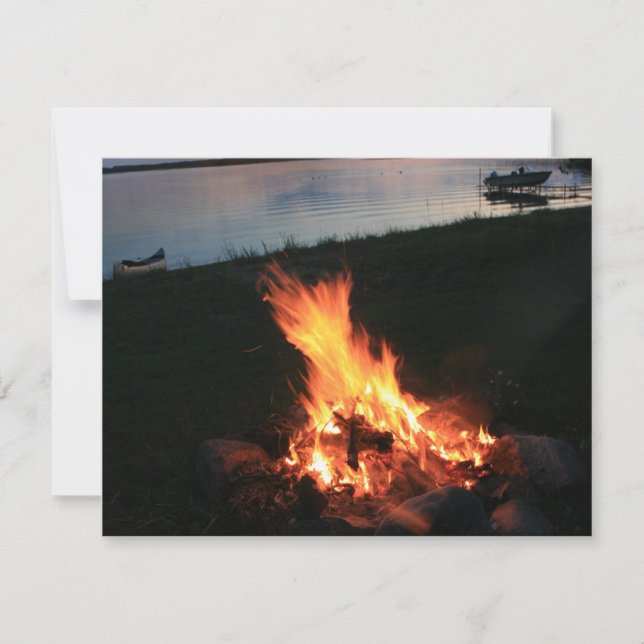 Campfire på Sunset (Framsida)