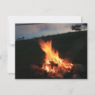 Campfire på Sunset