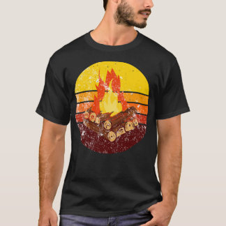 Campfire Retro Vintage 2 T Shirt