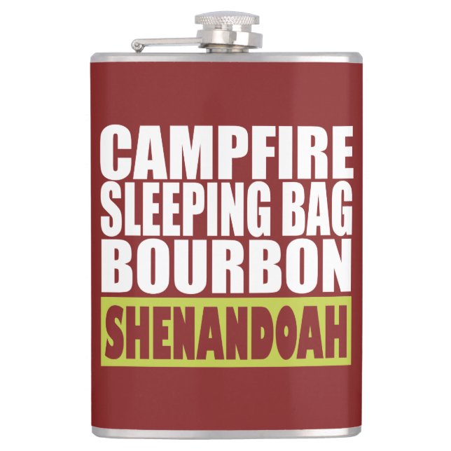 Campfire Sleeping Bag Bourbon Shenandoah Fickplunta (Framsidan)