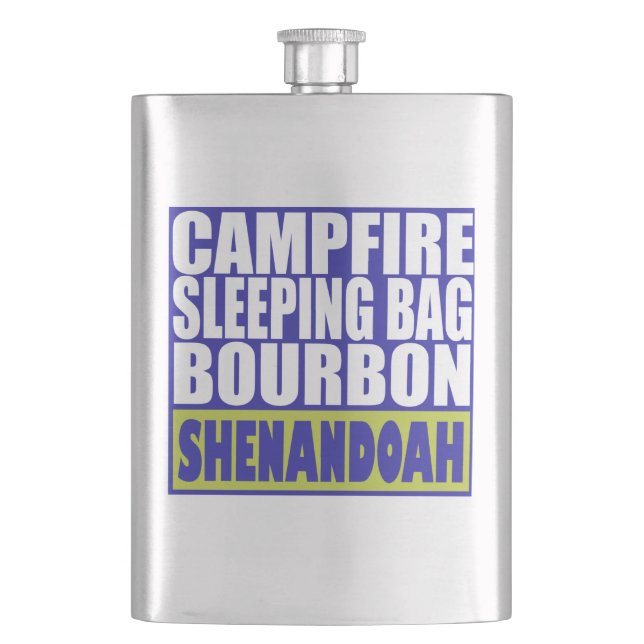 Campfire Sleeping Bag Bourbon Shenandoah Fickplunta (Framsidan)