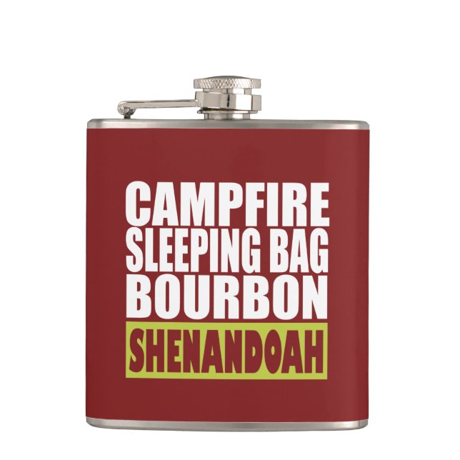 Campfire Sleeping Bag Bourbon Shenandoah Fickplunta (Framsidan)