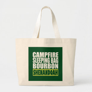 Campfire Sleeping Bag Bourbon Shenandoah Jumbo Tygkasse