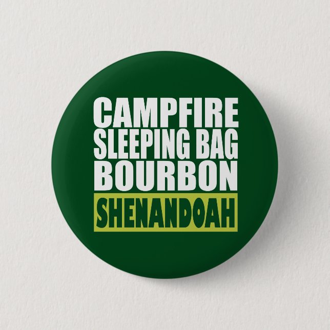 Campfire Sleeping Bag Bourbon Shenandoah Knapp (Framsida)