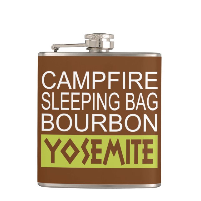 Campfire Sleeping Bag Bourbon Yosemite Fickplunta (Framsidan)