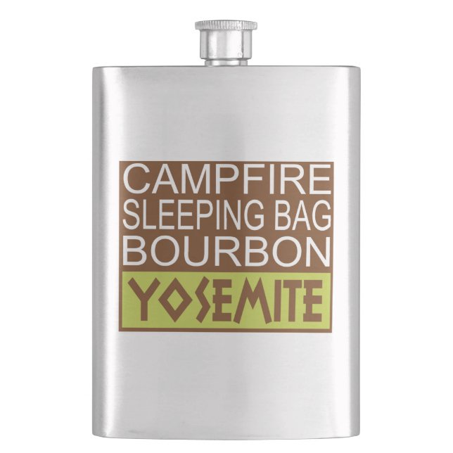 Campfire Sleeping Bag Bourbon Yosemite Fickplunta (Framsidan)
