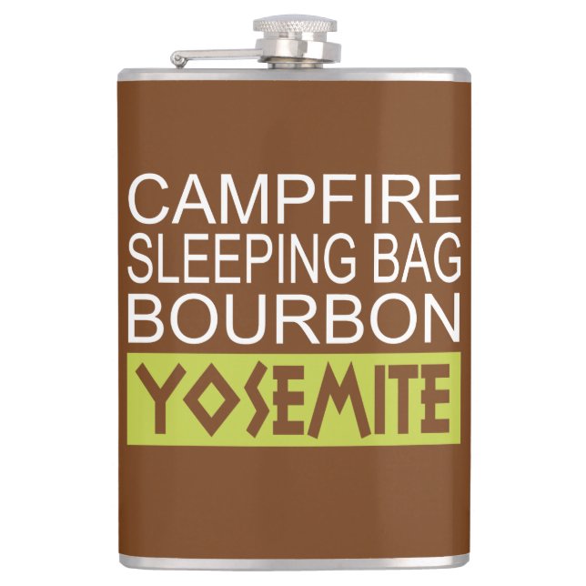 Campfire Sleeping Bag Bourbon Yosemite Fickplunta (Framsidan)