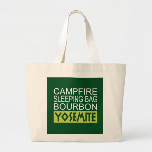 Campfire Sleeping Bag Bourbon Yosemite Jumbo Tygkasse