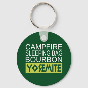 Campfire Sleeping Bag Bourbon Yosemite Nyckelring