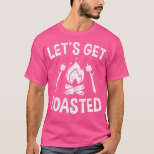 Campfire Smores Marshmallow Camping - Låt oss T Shirt